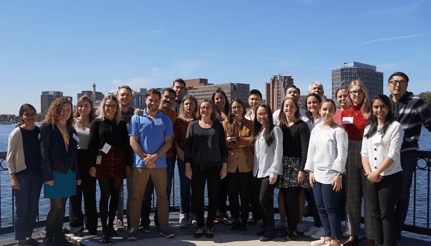 Group photo of the Arlotta lab.