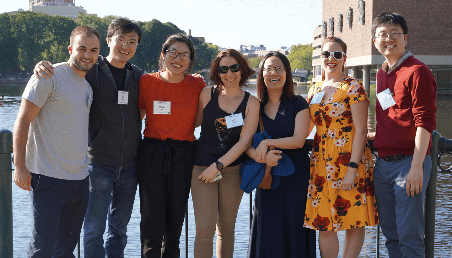 Group photo of the Hsu lab.