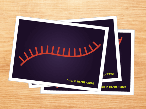 Illustration of RNA molecule.