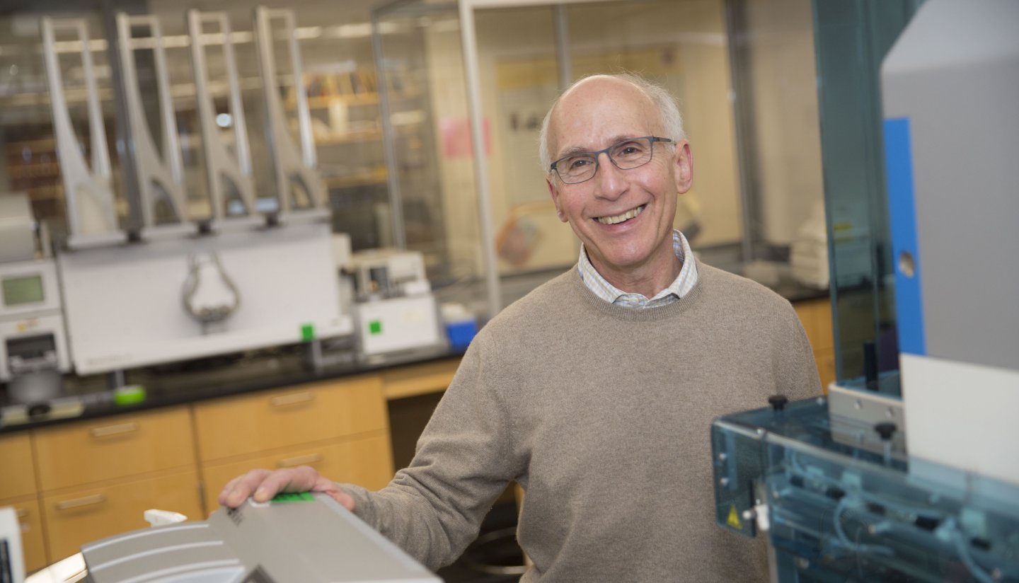 Professor Lee Rubin, Sherman Fairchild Lab, Credit Kris Snibbe